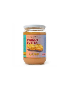Crema de cacahuetes bio 650g Monki
